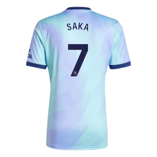 Camiseta Arsenal Saka 7 Tercera 2024-25 Camiseta Arsenal Saka 7 Tercera 2024-25
